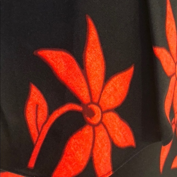 Banana Republic Navy and Red Floral Top - Picture 5 of 8